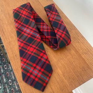 Kinloch Anderson Scottish wool tartan tie